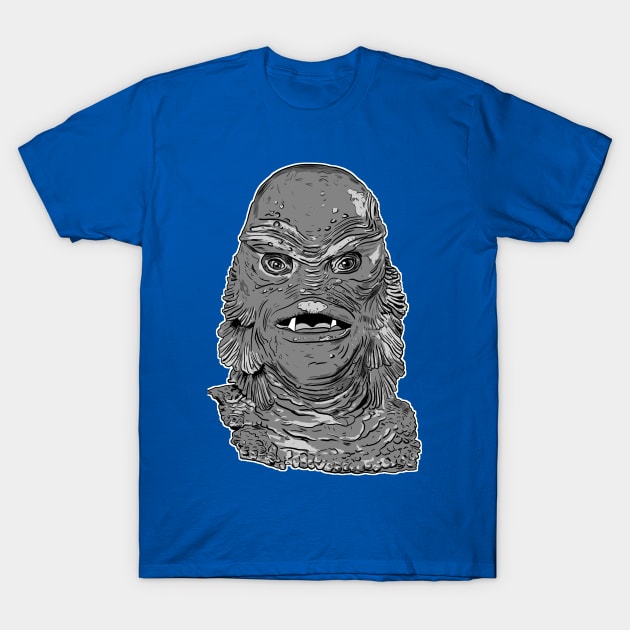 Creature from the Black Lagoon T-Shirt by Black Snow Comics